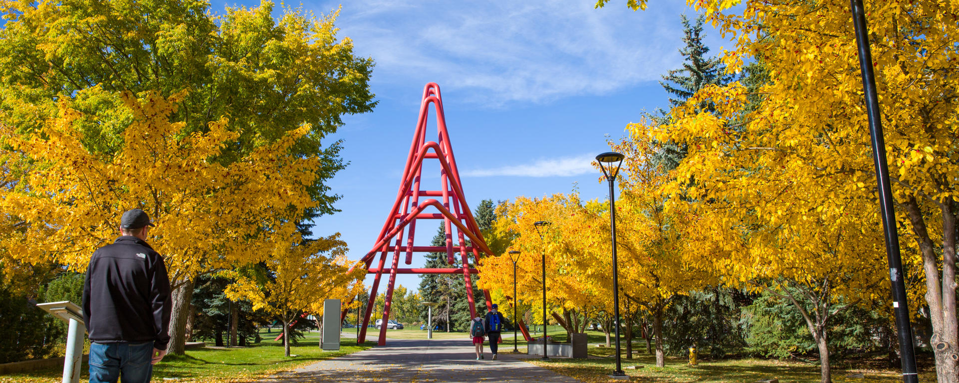 UCalgary campus in the fall
