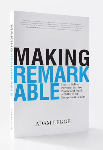 Making Remarkable was officially launched on Amazon on Aug. 8, 2018 and promptly hit the number one spot in the non-profit leadership category that day.