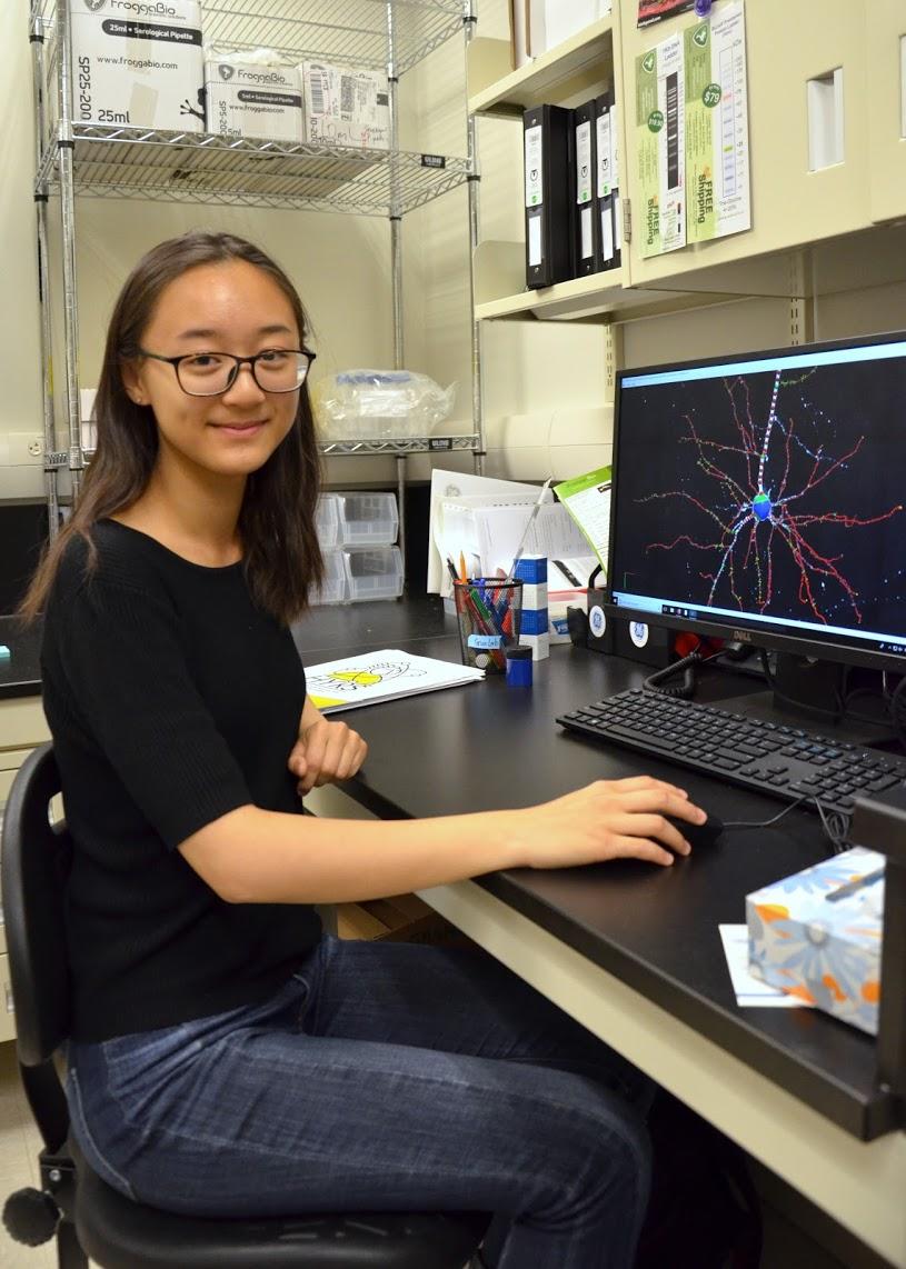 Serena Zhang plans a career in the biomedical or social sciences.