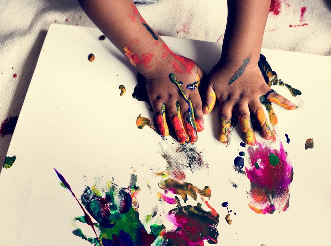 At home or at school, practising art can be used to build capacity for managing mental and emotional well-bein