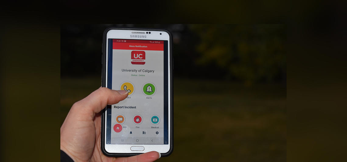 UC Emergency Mobile app