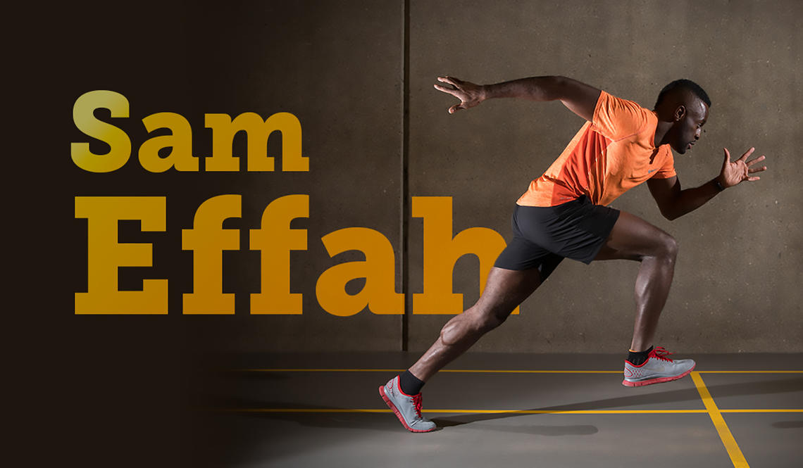 Olympic hopeful Sam Effah shares his use-it-or-lose-it workout