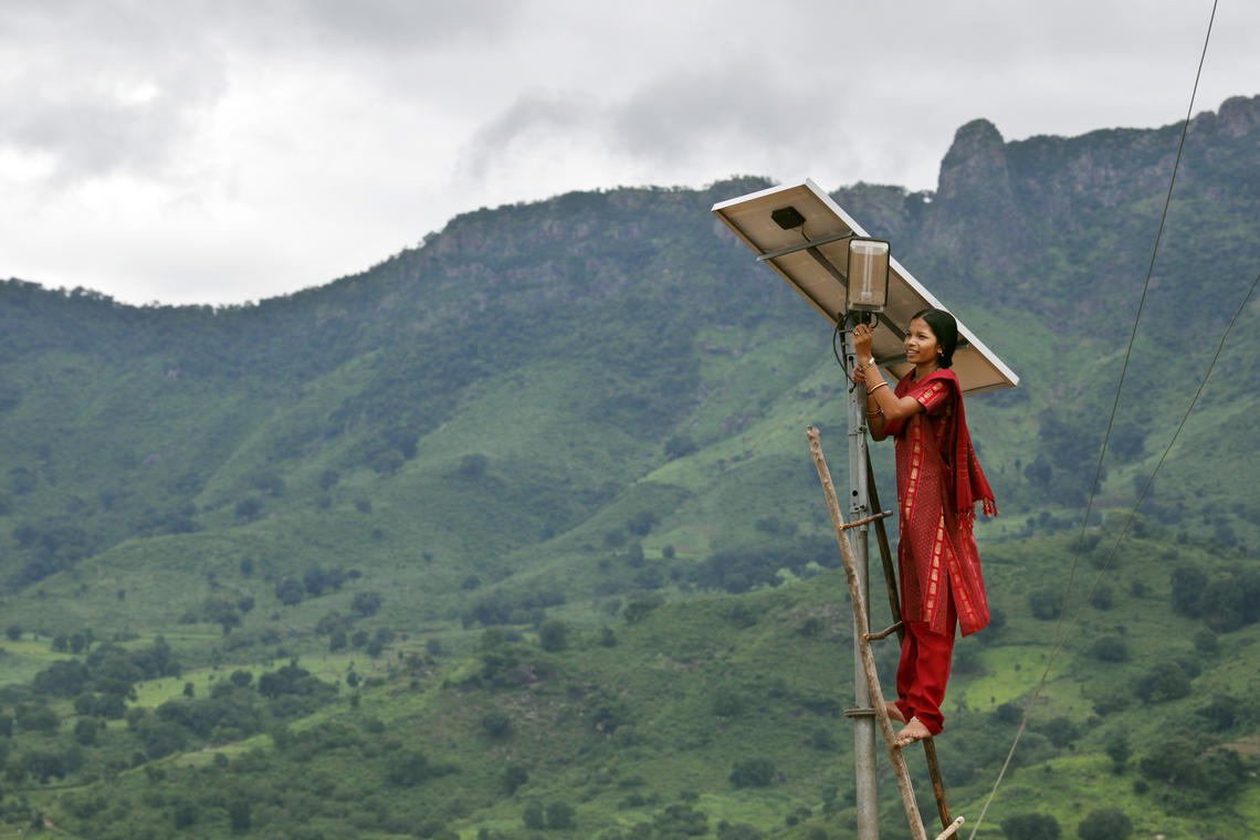 Many rural villages are not connected to the main power grid. Mini-grids and provide electricity from renewable energy. 