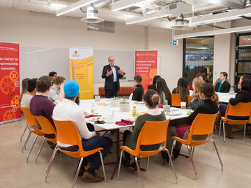 Co-founder of Second Cup, Frank O’Dea talks about his struggle with mental health during his journey from rags to riches. Co-presented by the Hunter Centre for Entrepreneurship and Innovation and the Canadian Centre for Advanced Leadership.