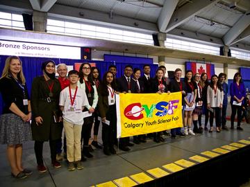 Team Calgary Award Winners are off to the Canada Wide Science Fair