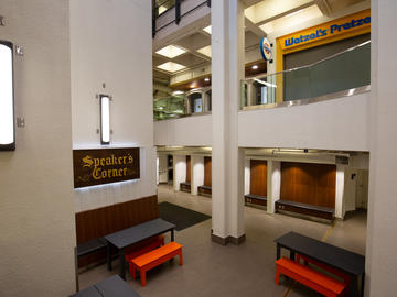 Various UCalgary buildings are empty during the COVID-19 pandemic.