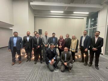 Members of the Islamic Council of North America’s (ICNA) Calgary Chapter and the Faculty of Social Work. 