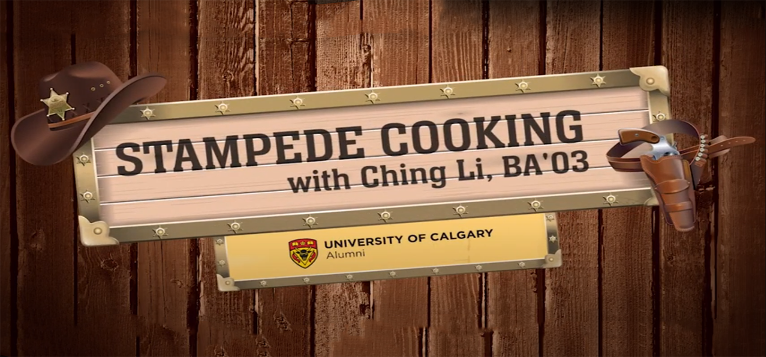 Stampede Cooking with Ching Li, BA'03
