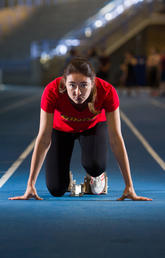 Jamie Kolodinsky earned two undergraduate degrees while still committing to the University of Calgary Athletics Club and the Dinos Varsity Track and Field team.