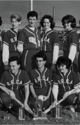 Photo: Calgary softball team from the 1960s. Courtesy of Calgary Gay History Project.