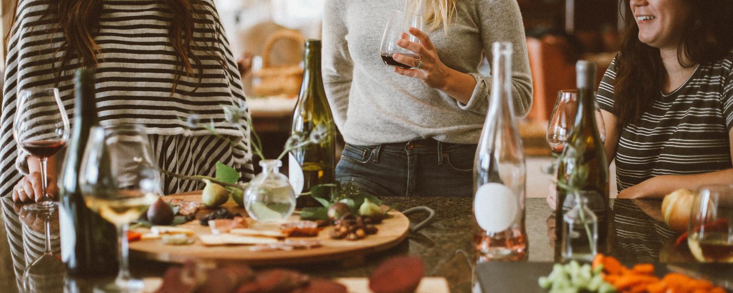 friends enjoying conversation