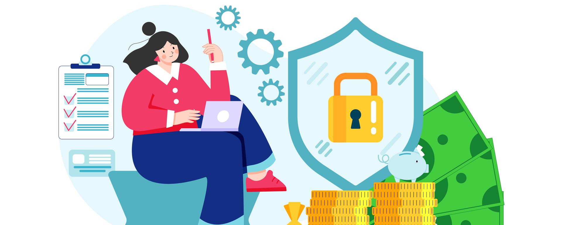 An individual sitting on top of a table and holding a laptop. 