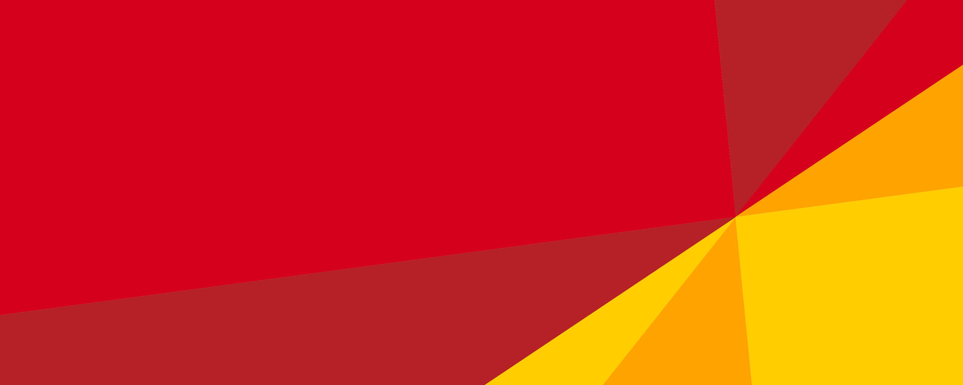 A background with yellow and red geometric angles