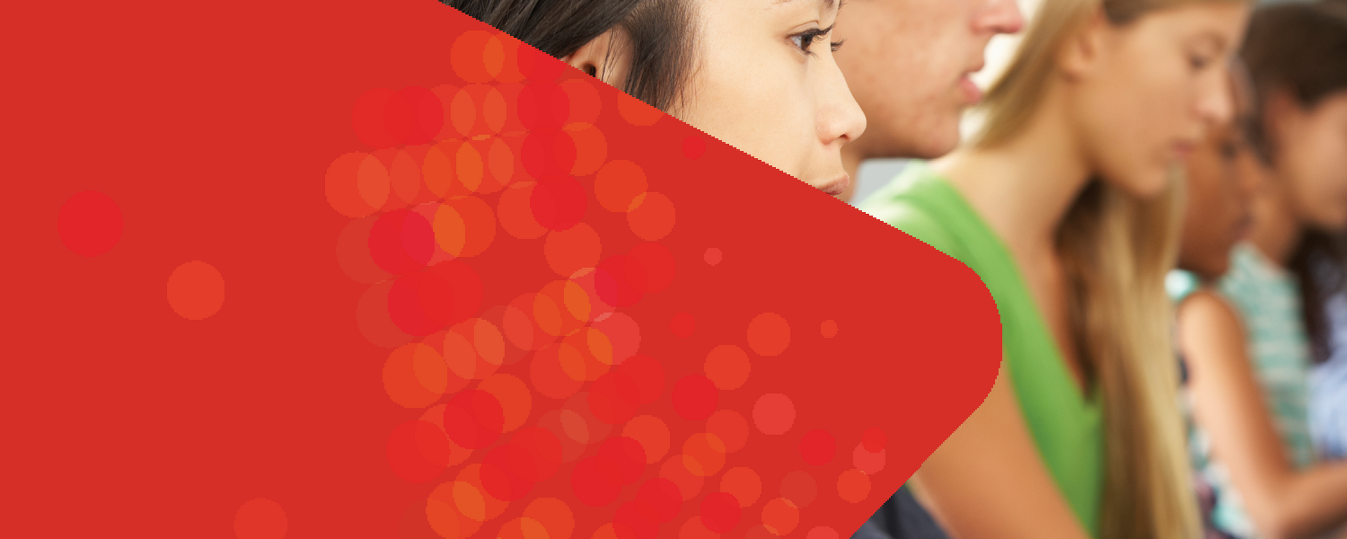 Students working in a computer lab.