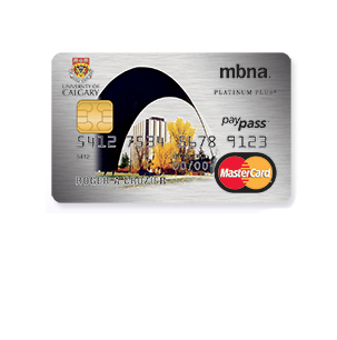 University of Calgary Platinum Plus® MasterCard