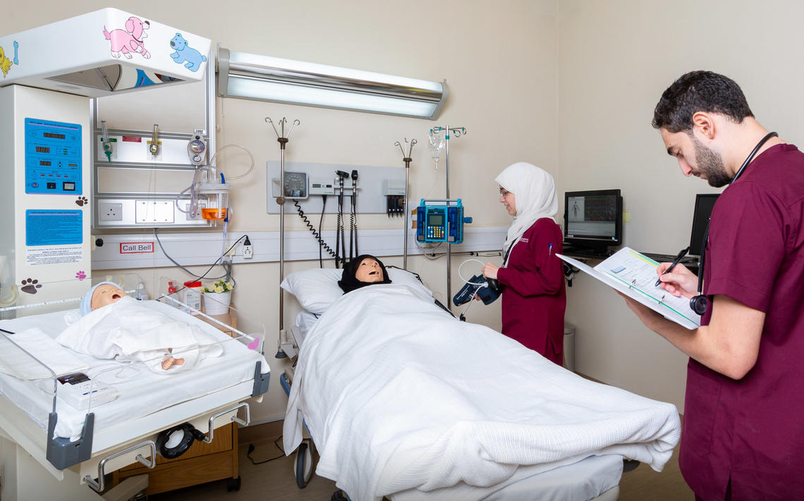 Qatar Nursing Sim Lab