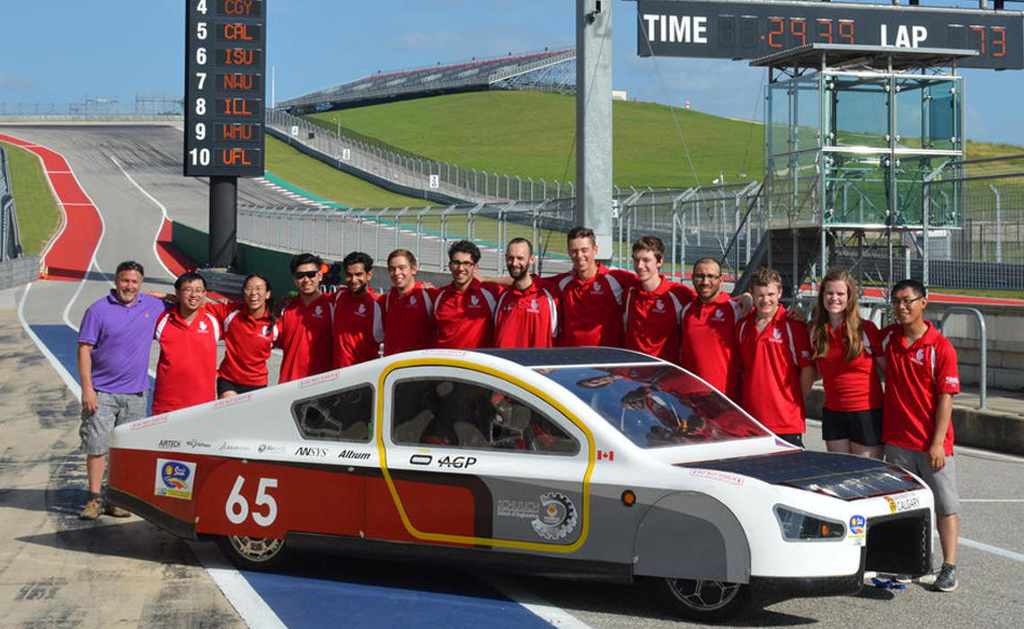 Solar Car Team Snags First Place