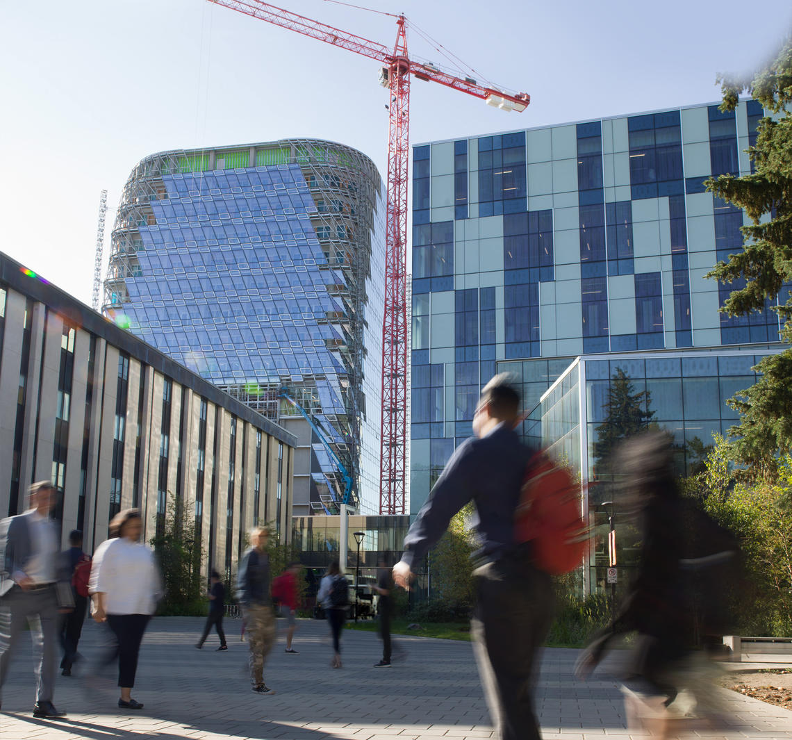 MacKimmie Tower —  UCalgary’s first net-zero carbon building opened its doors in Sept. 2019.