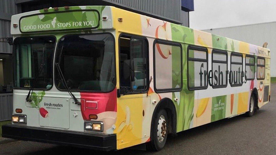 Fresh Routes bus