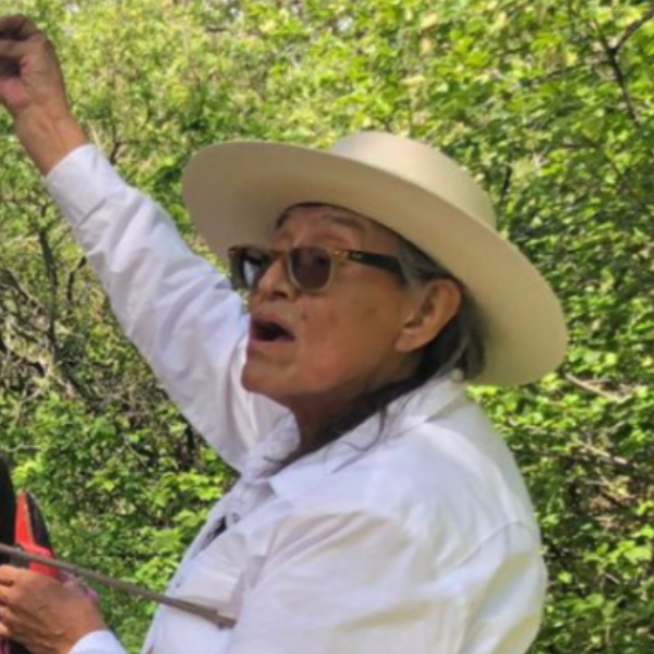 Nawaksaaki (Tobacco Pod Woman)/Elder Mary Ellen Little Mustache