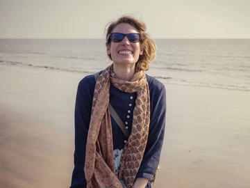 Russell, on assignment in Bangladesh